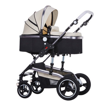 亿宝莱婴儿推车高景观可坐
